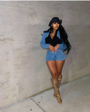 Load image into Gallery viewer, Deconstructé Denim Set 🧨
