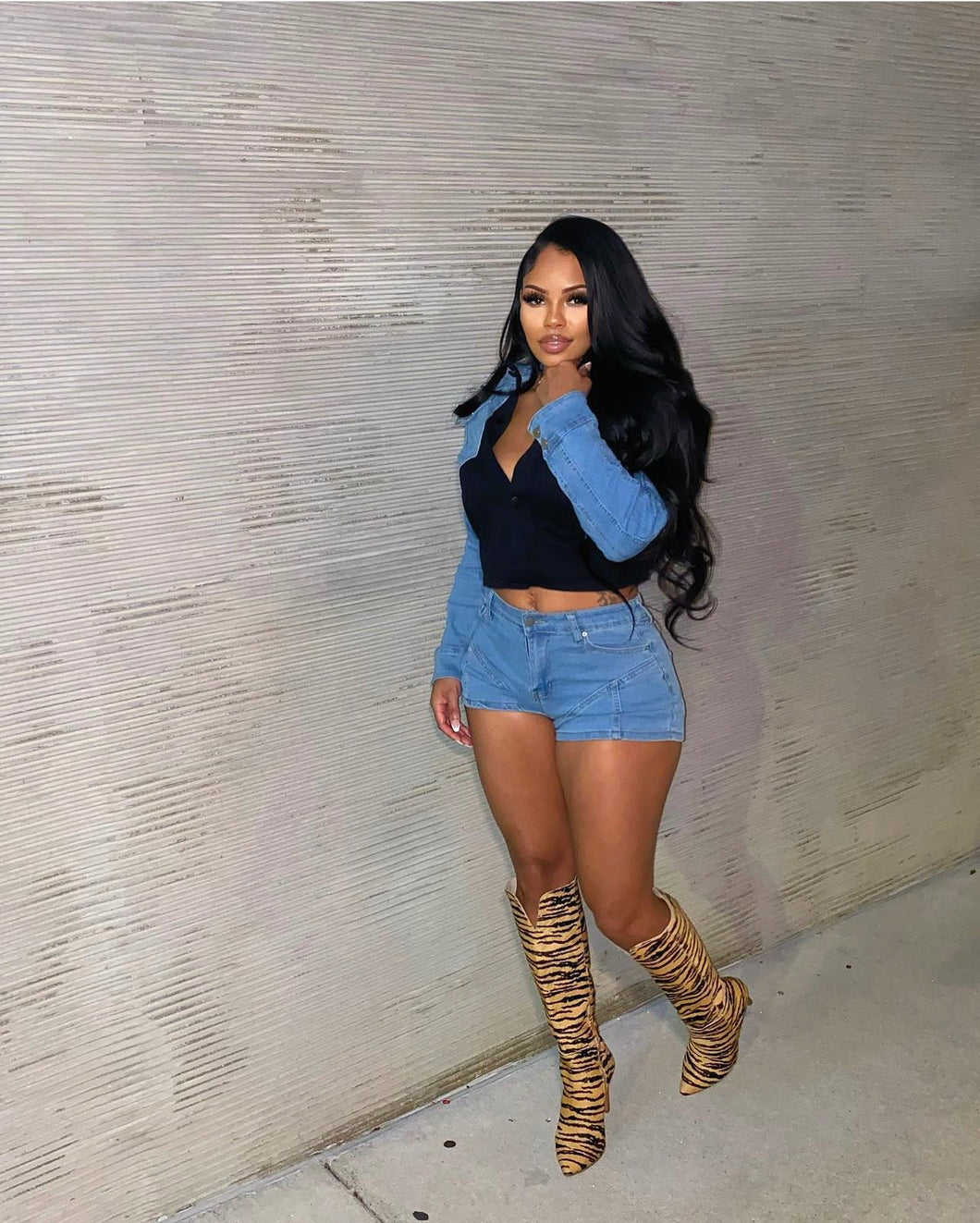 Deconstructé Denim Set 🧨