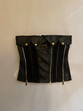 Load image into Gallery viewer, Vegan Leather Bustier

