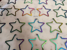 Load image into Gallery viewer, ICONIC STAR LOGO HOOPS (JUMBO)
